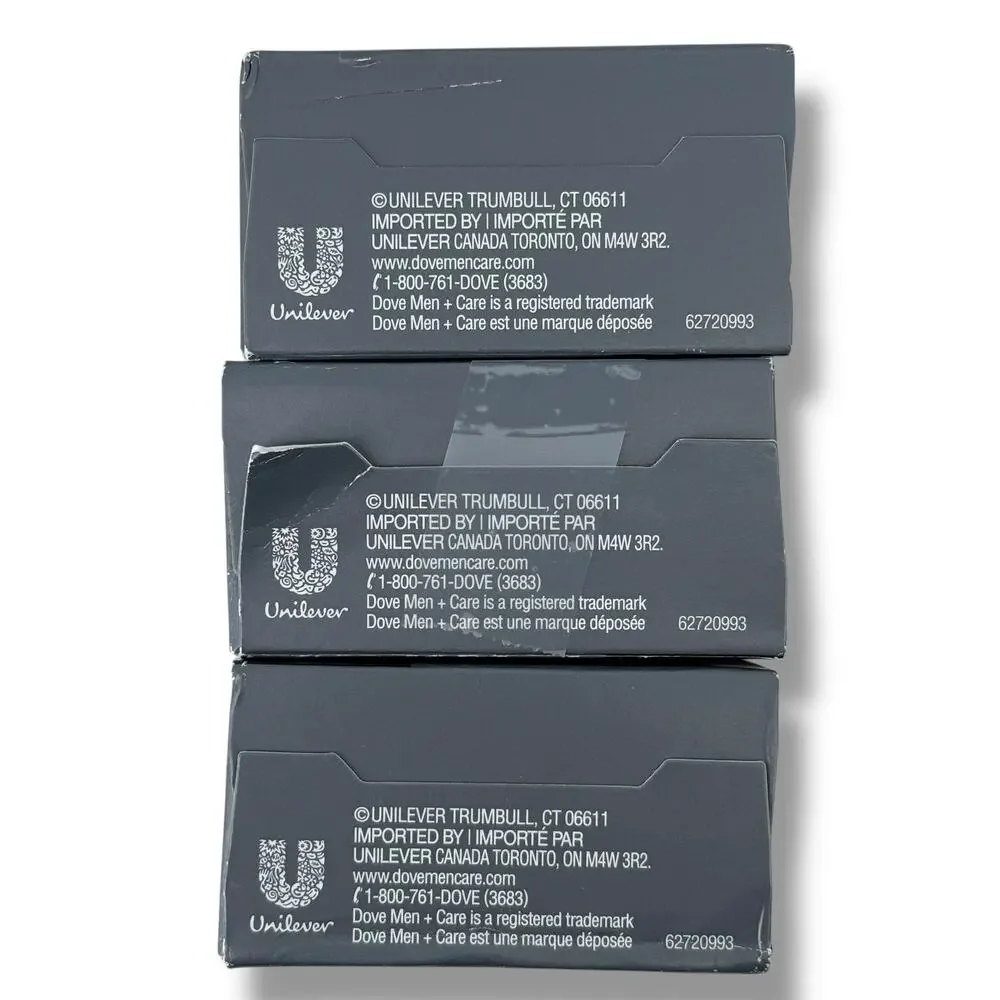 Dove MenCare Restore Sandalwood  Cardamom Oil Cleansing Bar 5 oz Lot of 3